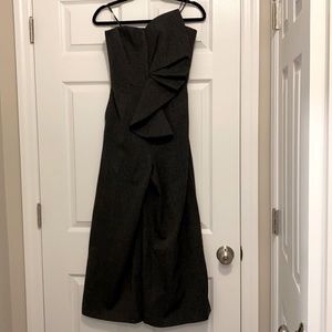 NEW W TAGS. KEEPSAKE Love Light jumpsuit Black w white Polka Dots.  Size M.